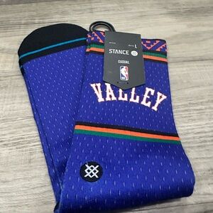 Stance x NBA Phoenix Suns “The Valley” Basketball Socks, Large